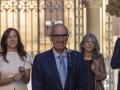 El presidente de la Diputación Provincial, Javier Iglesias, comparte un encuentro informativo con los medios de comunicación de Salamanca con motivo de su marcha al Senado