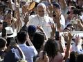 El Papa León XIV en la Plaza de San Pedro