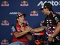 Marc Márquez y Jorge Martín, en una imagen de esta temporada