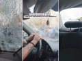 El coche de la diputada ceutí Julia Ferreras