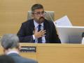 Imagen tomada este lunes de Carlos Mazón compareciendo en la comisión de investigación de la dana en el Congreso de los Diputados