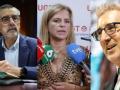 Diseño con imágenes de José María Ángel, Pilar Bernabé y Arcadi España
