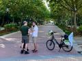 Imagen promocional con una bicicleta en el Ribalta por el Día Mundial Sin Coches