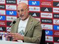 Luis de la Fuente, en la rueda de prensa oficial tras dar a conocer su lista de convocados para el primer parón de selecciones