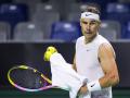 Rafa Nadal, en un entrenamiento