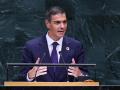 El presidente del Gobierno, Pedro Sánchez, en la ONU