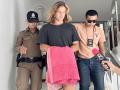 Daniel Sancho durante su detención en agosto de 2023