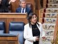 La diputada del PP, Ana Vázquez, tras ser expulsada por llevar un bote de gas pimienta durante una sesión de control