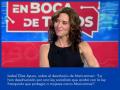 Isabel Díaz Ayuso acudió al plató del programa En boca de todos