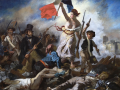 La libertad guiando al pueblo de Delacroix