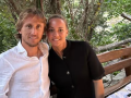 Luka Modric y Vanja Bosnic