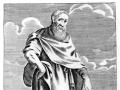 Zenón de Citio, según la ilustración del libro Historia de la Filosofía, de Thomas Stanley (1655).