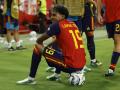 Lamine Yamal celebra uno de sus goles ante Croacia