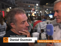 Daniel Guzmán, presente en Sol anoche