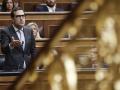 El vicepresidente primero, Carlos Cuerpo, este miércoles en el Congreso