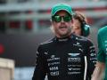 Fernando Alonso, durante el Gran Premio de Azerbaiyán