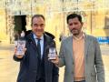 Antonio Peral y Carlos Castillo con la plataforma digital municipal
