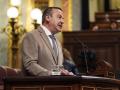 Imagen del diputado socialista Vicent Sarroà durante una intervención en el Congreso de los Diputados.