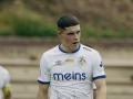 Jaime Zani mientras jugaba al fútbol en Salamanca