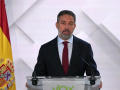 Santiago Abascal comparece desde Bambú tras el anuncio de adelanto electoral