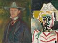 Exposición temporal Munch-Picasso, en el Museo Picasso de Málaga.