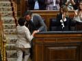 El presidente del Gobierno, Pedro Sánchez, y la ministra de Vivienda, Isabel Rodríguez