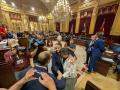 Prohens y Pilar López este martes en el Parlament