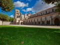 Imagen exterior del Monasterio de Santa María la Real de las Huelgas, en Burgos