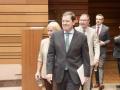 El presidente de la Junta Alfonso Fernández Mañueco en la primera jornada del Pleno de las Cortes