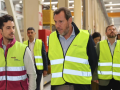 El ministro de Transportes, este miércoles, en los Talleres de Renfe de Valladolid