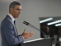El presidente del Gobierno, durante su comparecencia del martes en la Moncloa