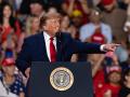 Donald Trump en un acto en San Antonio, Texas