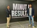 Sergi Escrivà y Josevi Sánchez, presentadores de 'Minut i resultat'