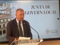 Imagen de Vicent Sales tras la Junta Local