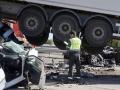 Un accidente con al menos cuatro heridos obliga a cortar la A-62 en sentido Salamanca a la altura de Tordesillas