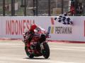 Marc Márquez, en la sprint del Gran Premio de Indonesia