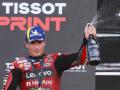 Marc Márquez tras conseguir la victoria en la Sprint en el Gran Premio de Indonseia