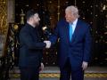 Volodimir Zelenski junto a Donald Trump, durante una reunión del pasado mes de diciembre