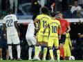 Díaz de Mera Escuderos expulsa a Vinicius Jr. por tirar del pelo a Saliba