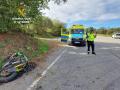 Un motorista de 52 años fallece en una colisión contra un tractor en Dozón (Pontevedra), a 10 de octubre de 2026.

REMITIDA / HANDOUT por GUARDIA CIVIL DE TRÁFICO
Fotografía remitida a medios de comunicación exclusivamente para ilustrar la noticia a la que hace referencia la imagen, y citando la procedencia de la imagen en la firma
10/10/2026