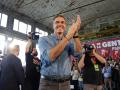 El presidente del Gobierno, Pedro Sánchez, este domingo en un mitin en Ponferrada (León)