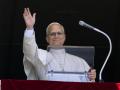El Papa durante el rezo del Ángelus