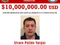 Álvaro Pulido Vargas en el anuncio de las autoridades