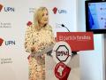 La presidenta de UPN, Cristina Ibarrola