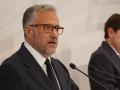 El vicepresidente primero de la Junta de Castilla y León, Carlos Pollán, presenta el proyecto de Presupuestos de 2027