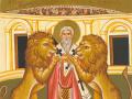 San Ignacio de Antioquía, devorado por los leones