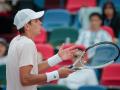 Rafa Jódar se enfada durante los octavos de final del Masters 1000 de Shanghái