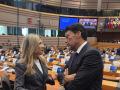 El alcalde de Alicante, Luis Barcala, en Bruselas