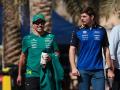 Fernando Alonso y Max Verstappen, en una imagen de archivo
