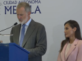 El Rey habla ante la sociedad melillense